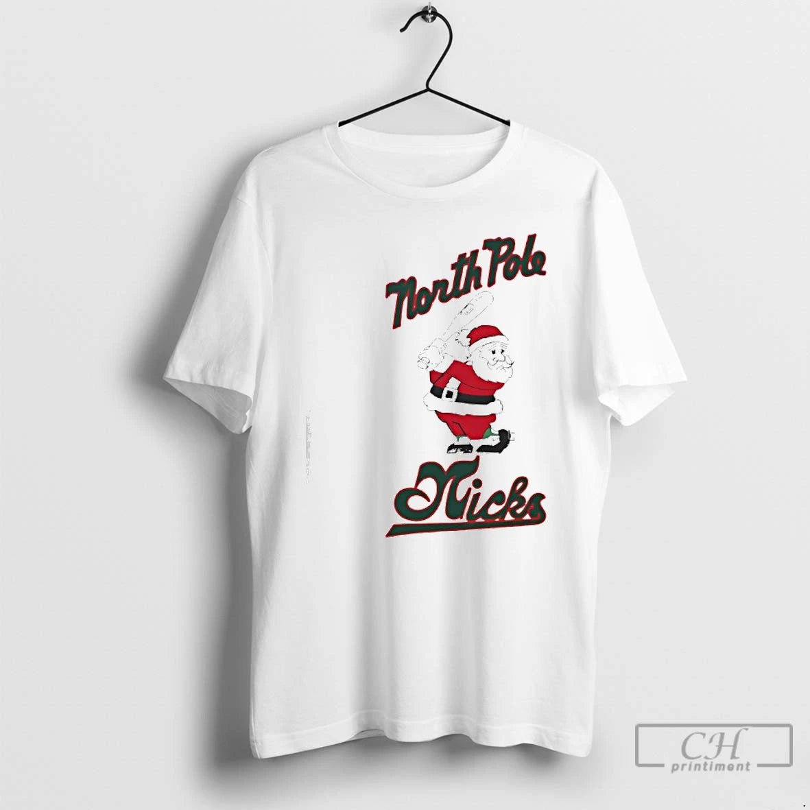 Premium North Pole Nicks Santa Christmas T-Shirts, Hoodie, Sweatshirt | AU18TeeNovaLab.com
