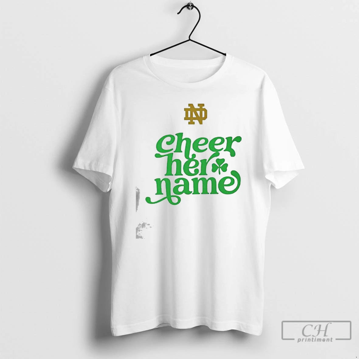Premium Notre Dame Fighting Irish Marcus Freeman Cheer Her Name T-Shirts, Hoodie, Sweatshirt | AU18TeeNovaLab.com