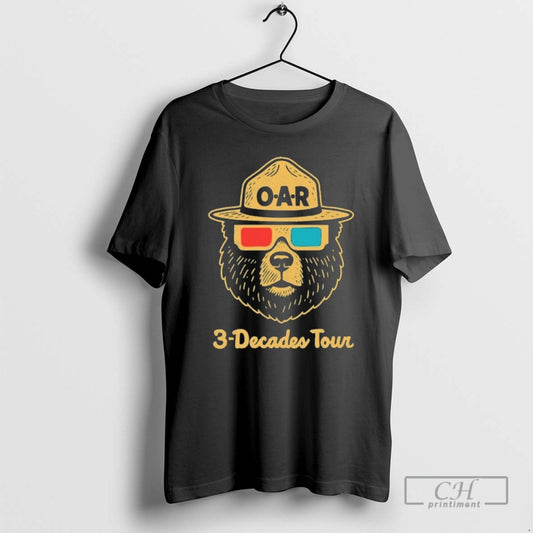 Premium Oar Of A Revolution 3 Decades Tour 2025 2026 Bear Shirt Sweater Hoodie, Sweatshirt | AU18TeeNovaLab.com