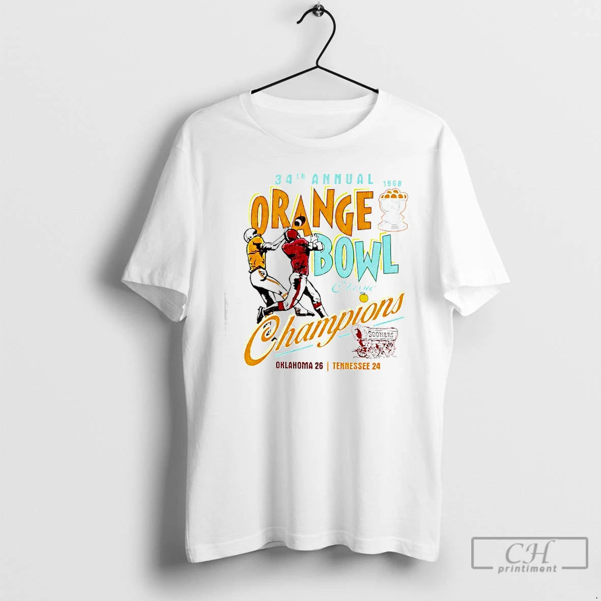 Premium Oklahoma Sooners Orange Bowl History 34th Annual Classic T-Shirts, Hoodie, Sweatshirt | AU18TeeNovaLab.com