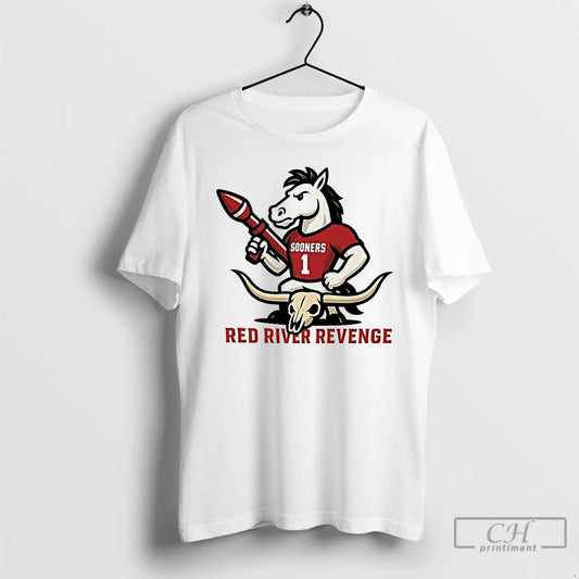 Premium Oklahoma Sooners Vs Texas Longhorns Red River Rivalry T Shirts