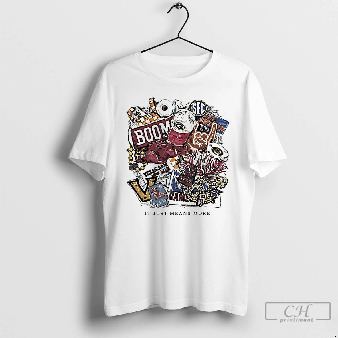 Premium Ole Miss Sec Gameday It Just M Eans More Ornaments T Shirts