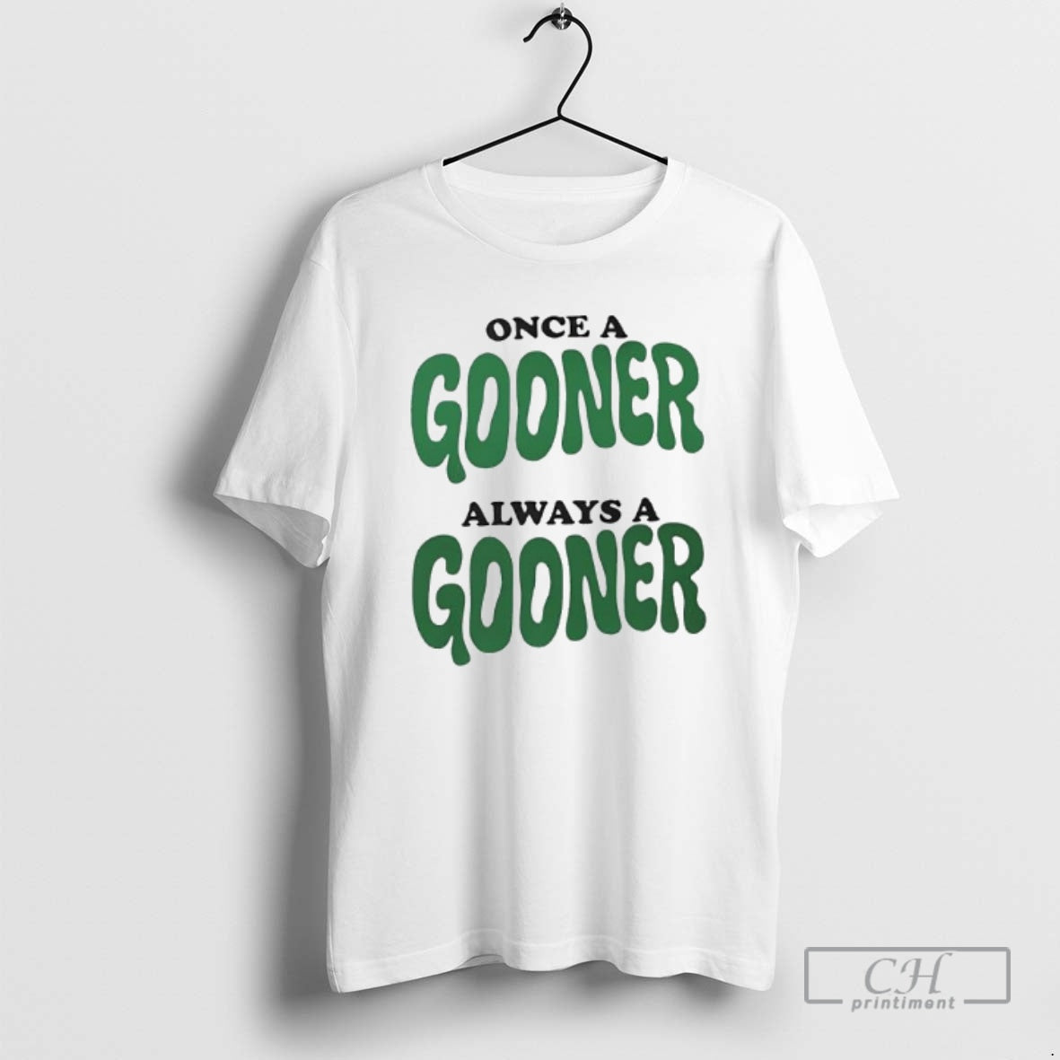 Premium Once A Gooner Always A Gooner Graphic Shirt Sweater Hoodie, Sweatshirt | AU18TeeNovaLab.com