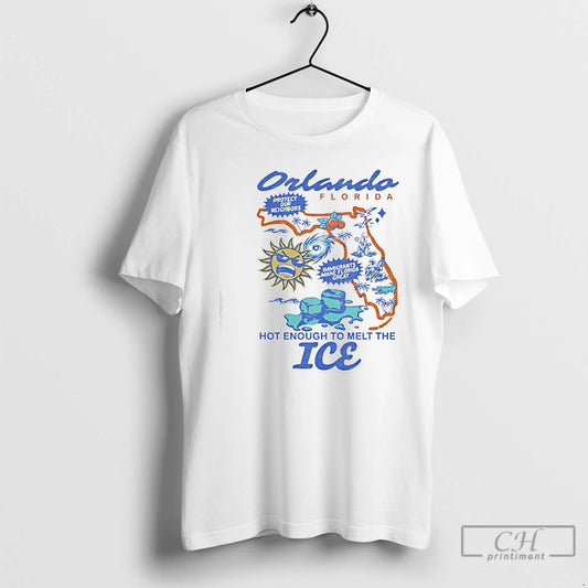 Premium Orlando Florida Protect Our Neighbors Hot Enough To Melt The Ice Graphic T Shirts Hoodie, Sweatshirt