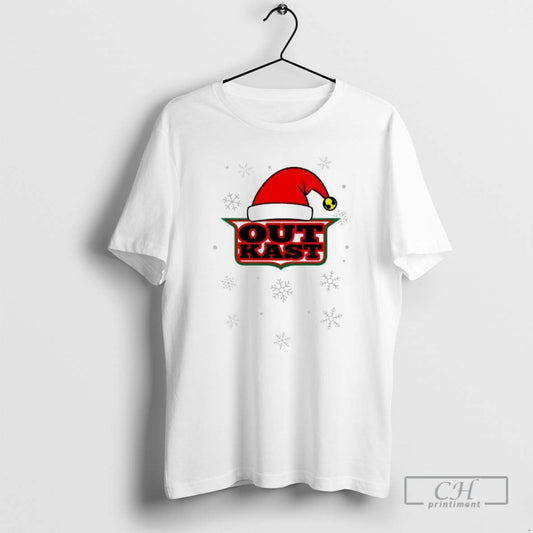 Premium Outkast Santa Hat Christmas Logo Shirt Sweater Hoodie, Sweatshirt | AU18TeeNovaLab.com