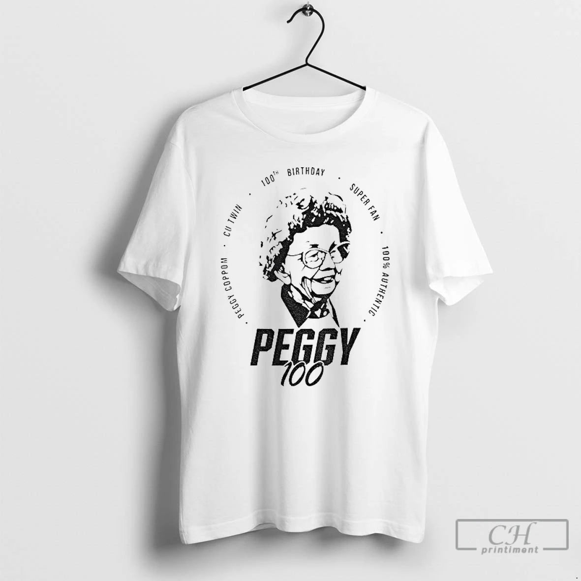 Premium Peggy Coppom Cu Twin 100th Birthday Super Fan 100 Peggy 100 T Shirts Sweater Hoodie, Sweatshirt | AU18TeeNovaLab.com