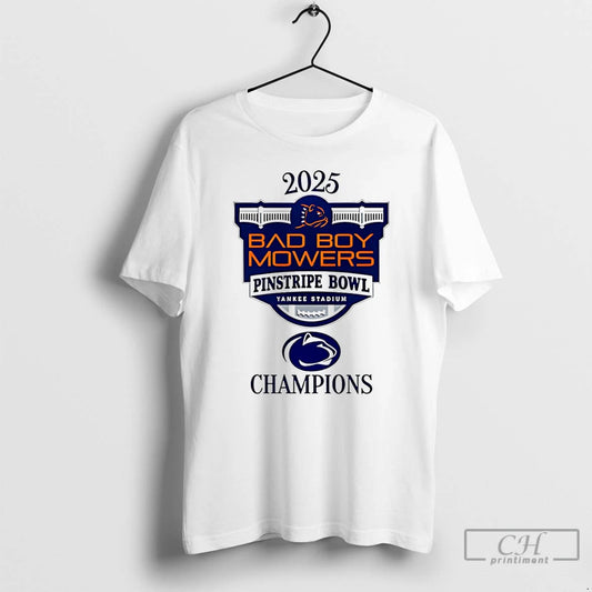 Premium Penn State Football 2025 Pinstripe Bowl Champions Classic T-Shirts, Hoodie, Sweatshirt | AU18TeeNovaLab.com