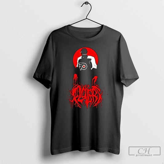 Premium Philadelphia Flyers Hockey Horror Blood T Shirts