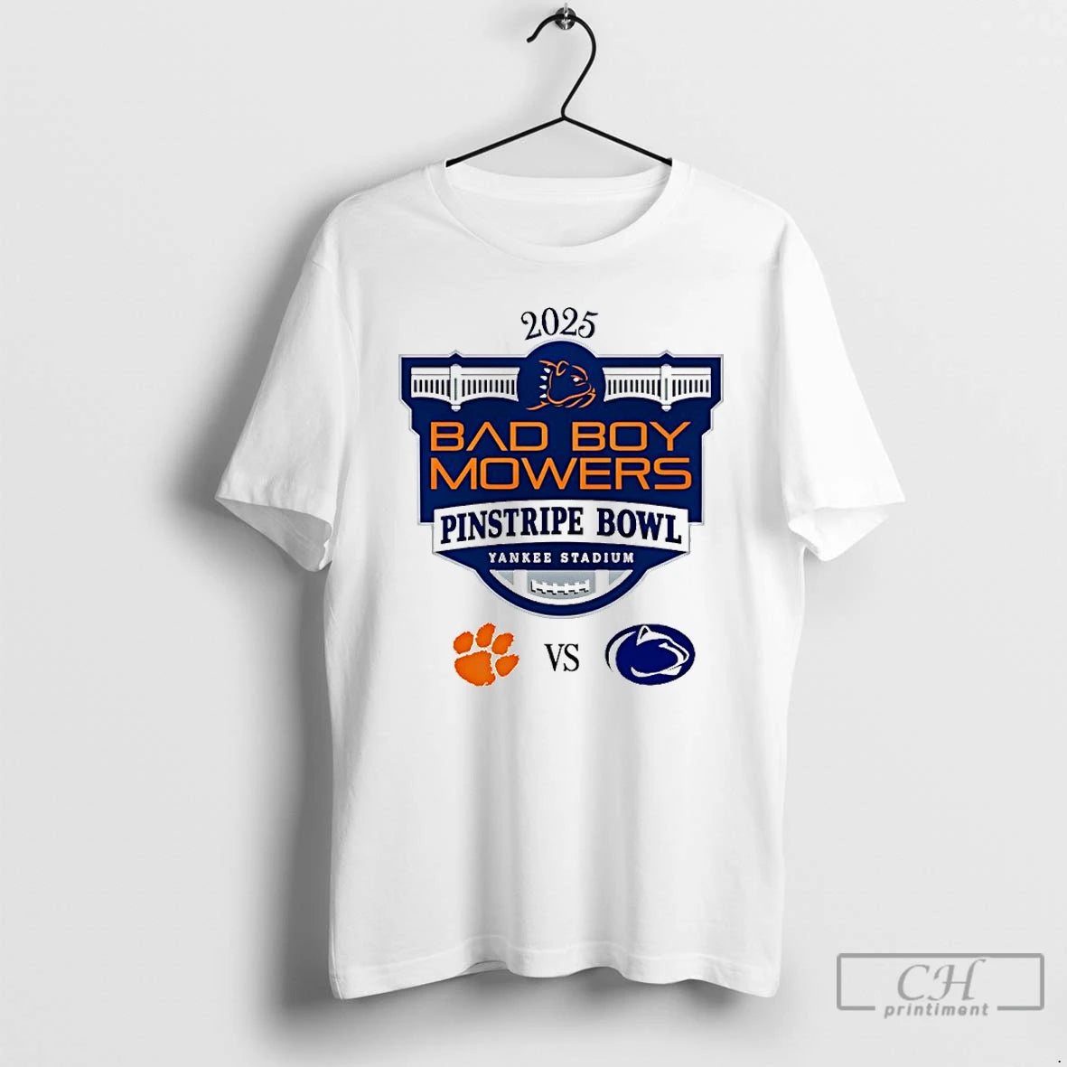 Premium Pinstripe Bowl 2025 Penn State Vs Clemson T-Shirts, Hoodie, Sweatshirt | AU18TeeNovaLab.com