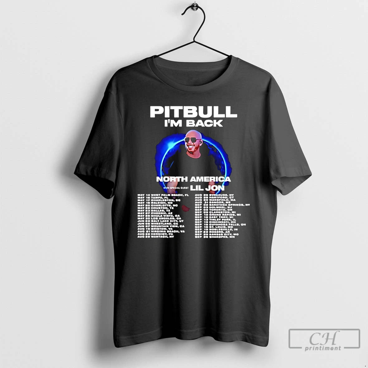 Premium Pitbull Im Back North America Tour 2026 T-Shirts, Hoodie, Sweatshirt | AU18TeeNovaLab.com