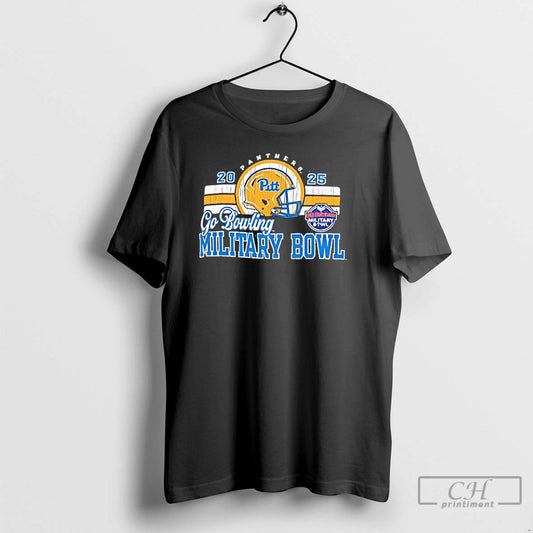 Premium Pittsburgh Pitt Football 2025 Military Bowl Go Bowling T-Shirts, Hoodie, Sweatshirt | AU18TeeNovaLab.com