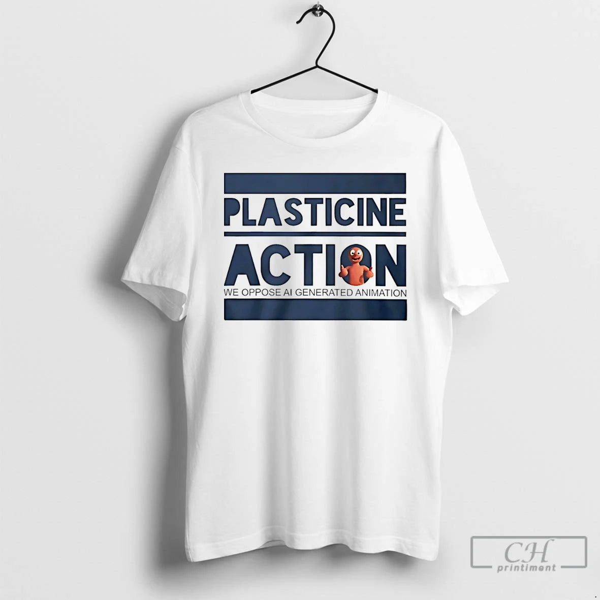 Premium Plasticine Action We Oppose Ai Generated Animation T-Shirts, Hoodie, Sweatshirt | AU18TeeNovaLab.com