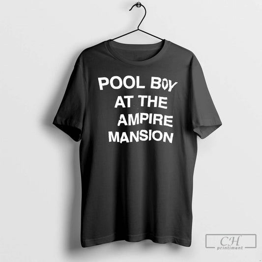 Premium Pool Boy At The Vampire Mansion T-Shirts, Hoodie, Sweatshirt | AU18TeeNovaLab.com