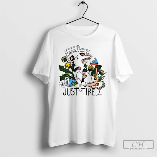 Premium Possum Not Dead Just Tired Meme T-Shirts, Hoodie, Sweatshirt | AU18TeeNovaLab.com