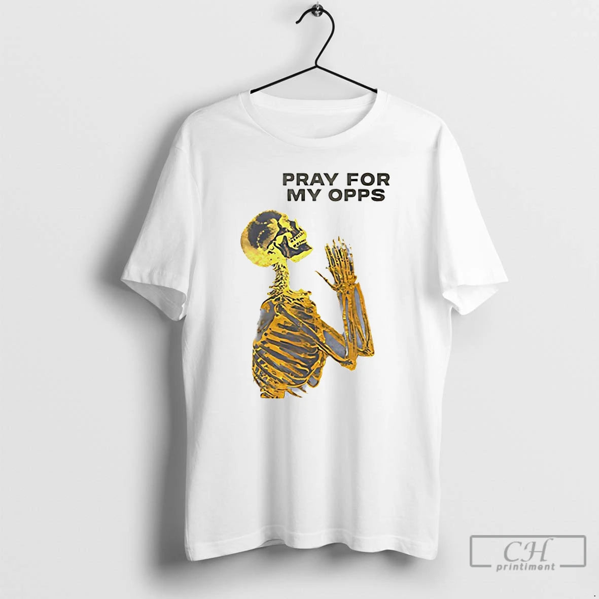 Premium Pray For My Opps Skeleton T-Shirts, Hoodie, Sweatshirt | AU18TeeNovaLab.com