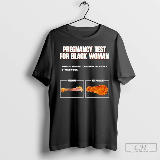Premium Pregnancy Test For Black Woman Christmas T-Shirts, Hoodie, Sweatshirt | AU18TeeNovaLab.com