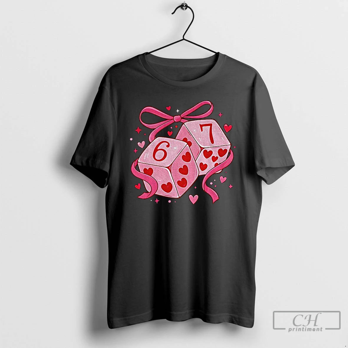 Premium Preppy 67 Valentine Six Seven Dice T-Shirts, Hoodie, Sweatshirt | AU18TeeNovaLab.com