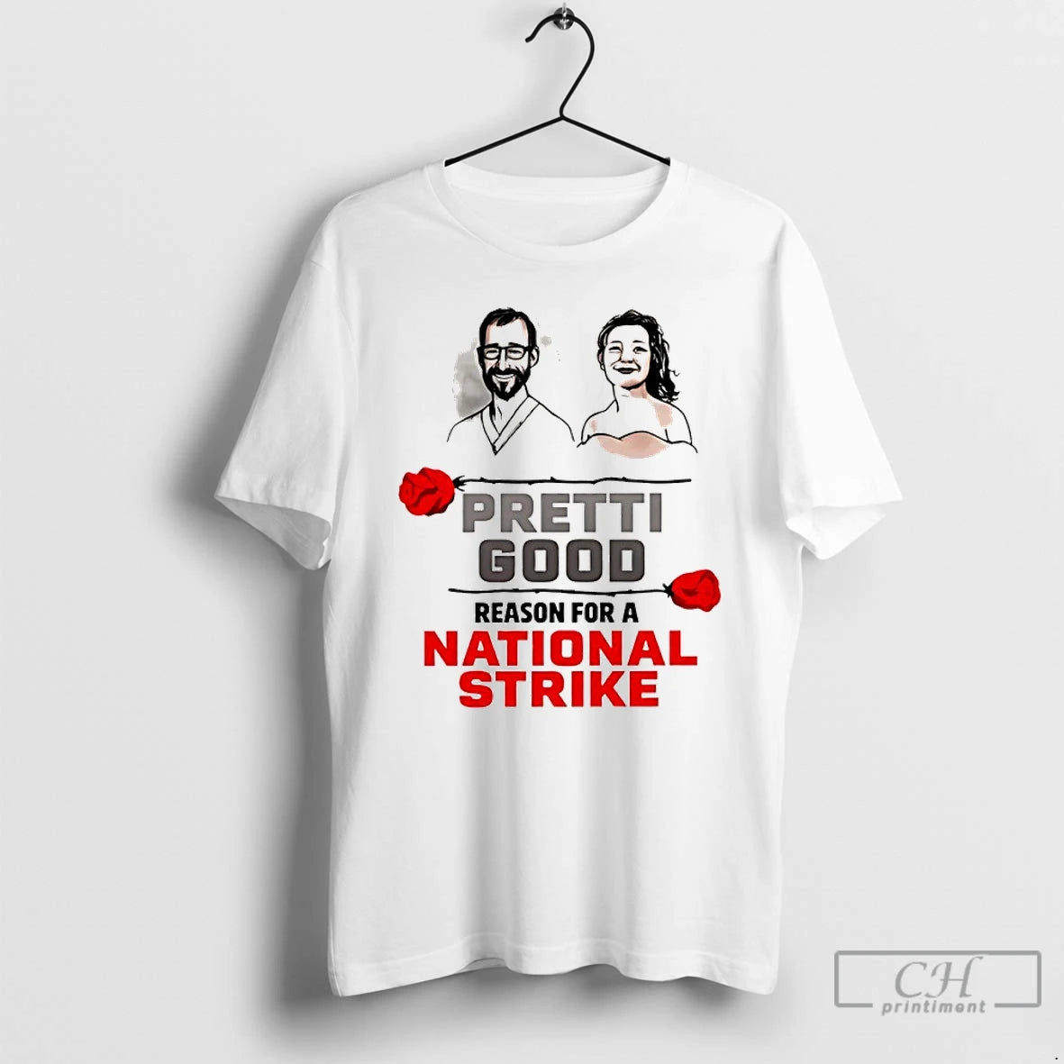Premium Pretti Good Reason For A National Strike T-Shirts, Hoodie, Sweatshirt | AU18TeeNovaLab.com