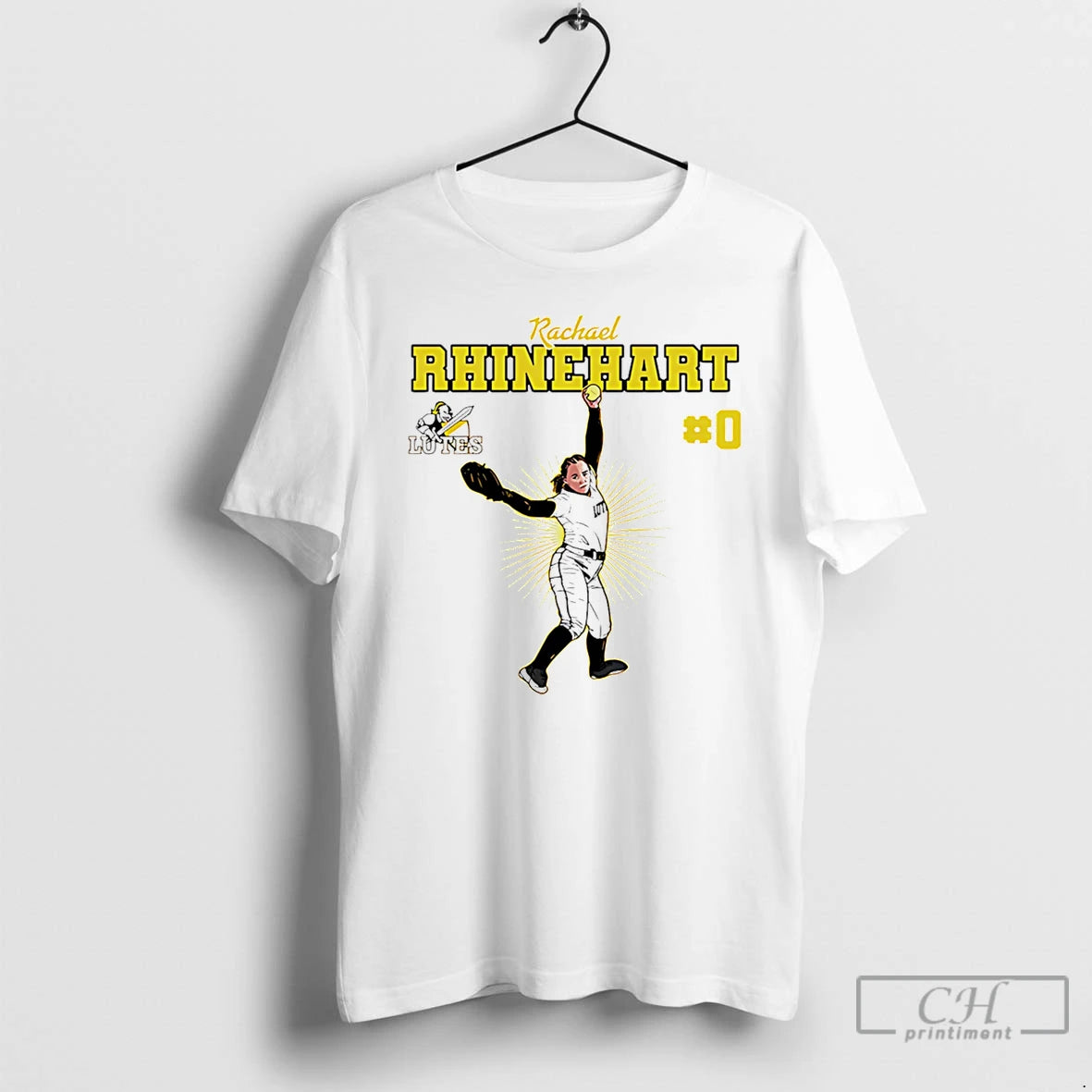 Premium Rachael Rhinehart Plu Softball Ncaa Caricature T-Shirts, Hoodie, Sweatshirt | AU18TeeNovaLab.com