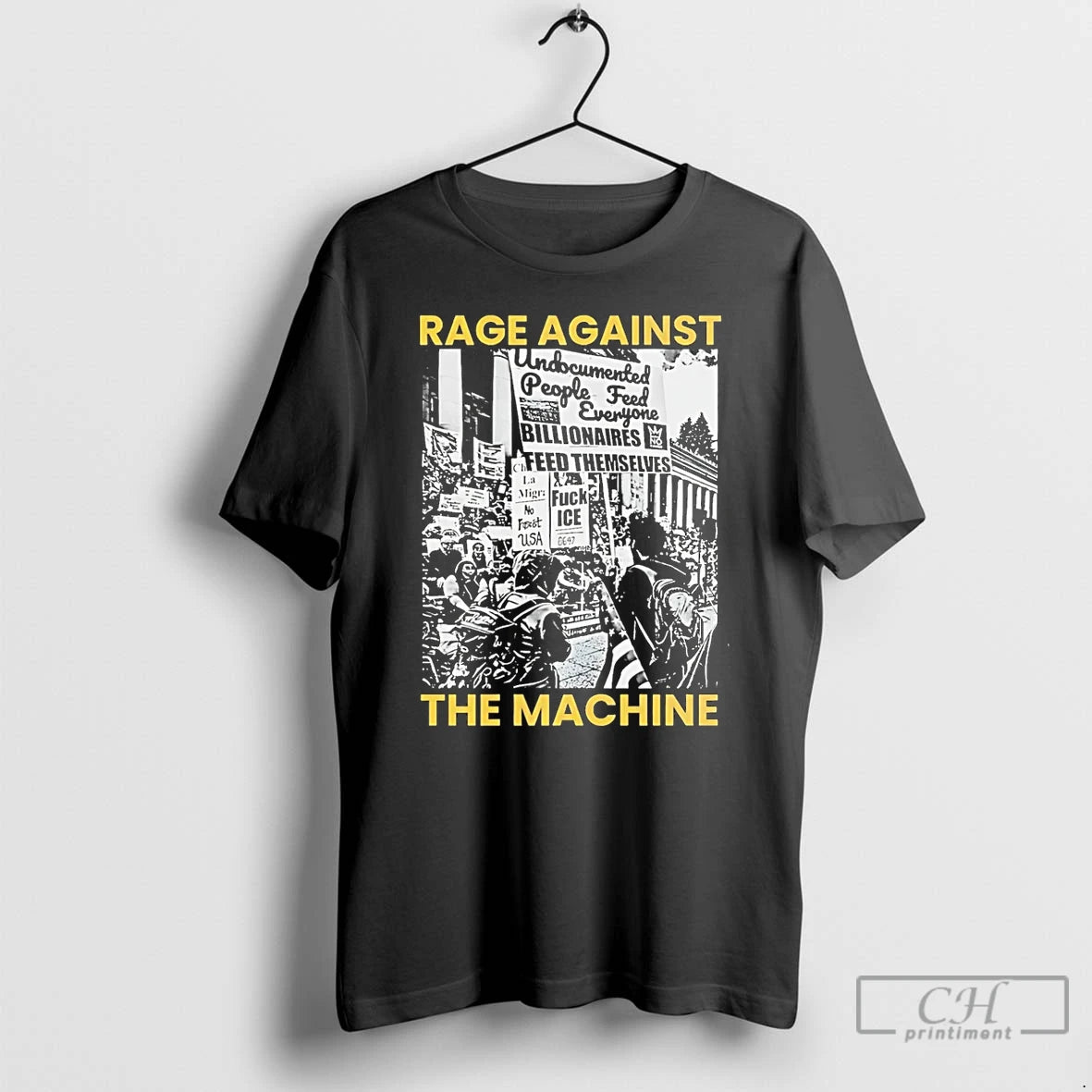 Premium Rage Against The Machine Protest Anti Ice T-Shirts, Hoodie, Sweatshirt | AU18TeeNovaLab.com