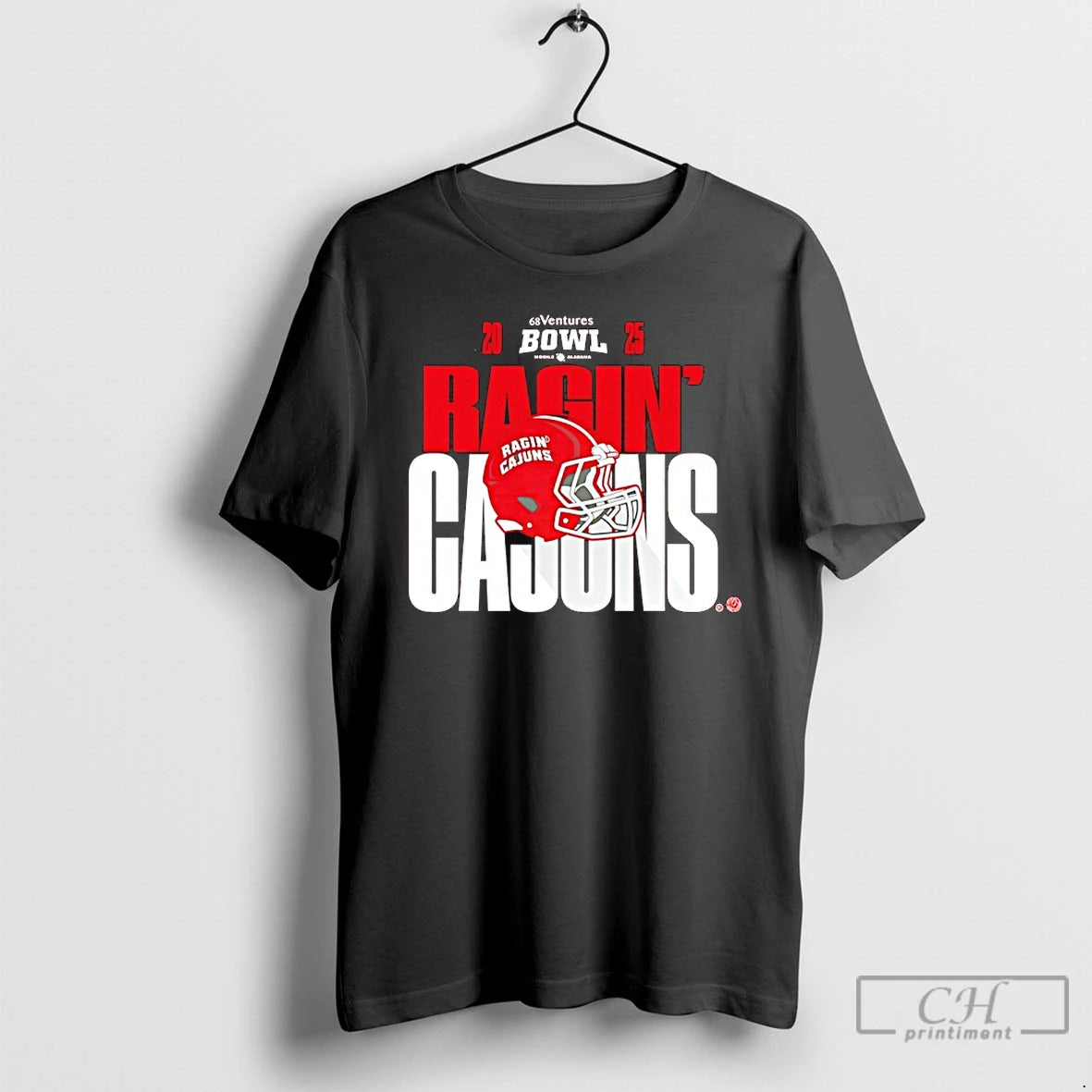 Premium Ragin Cajuns 2025 68 Ventures Bowl Helmet T-Shirts, Hoodie, Sweatshirt | AU18TeeNovaLab.com