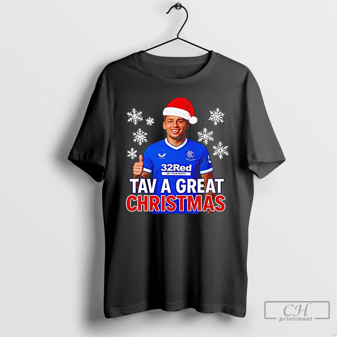 Premium Rangers Santa Hat Tav A Great Christmas T-Shirts, Hoodie, Sweatshirt | AU18TeeNovaLab.com
