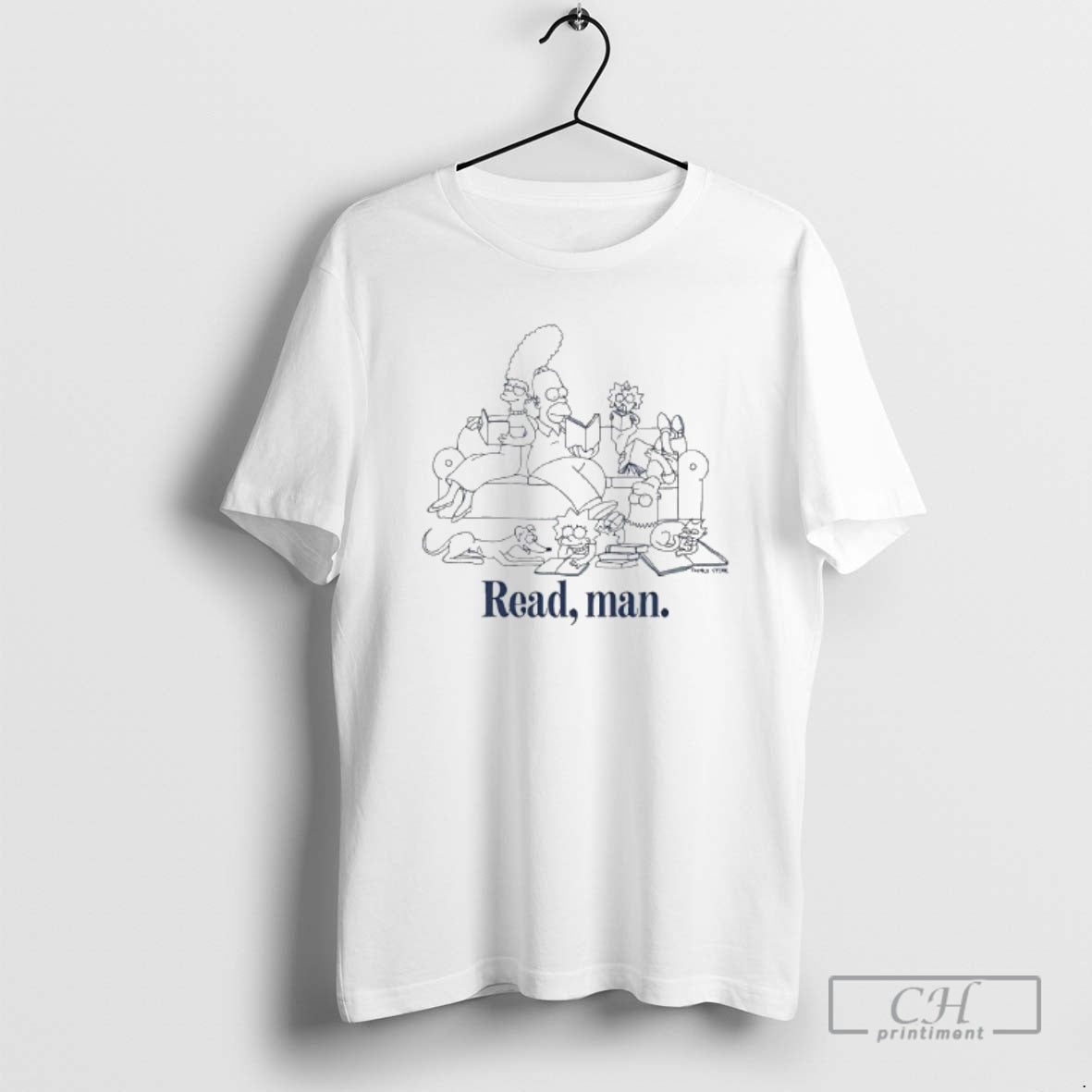 Premium Read Man The Simpsons Family Shirt Sweater Hoodie, Sweatshirt | AU18TeeNovaLab.com