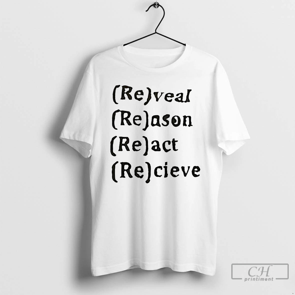 Premium Reveal Reason React Recieve T-Shirts, Hoodie, Sweatshirt | AU18TeeNovaLab.com