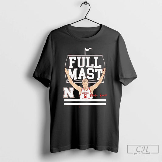 Premium Rienk Mast Full Mast Nebraska Cornhuskers Basketball Signature T-Shirts, Hoodie, Sweatshirt | AU18TeeNovaLab.com
