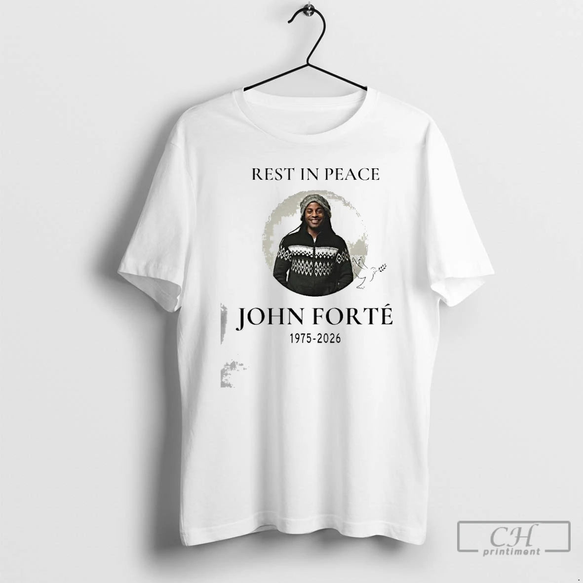 Premium Rip In Peace John Forte 1975 2026 T-Shirts, Hoodie, Sweatshirt | AU18TeeNovaLab.com