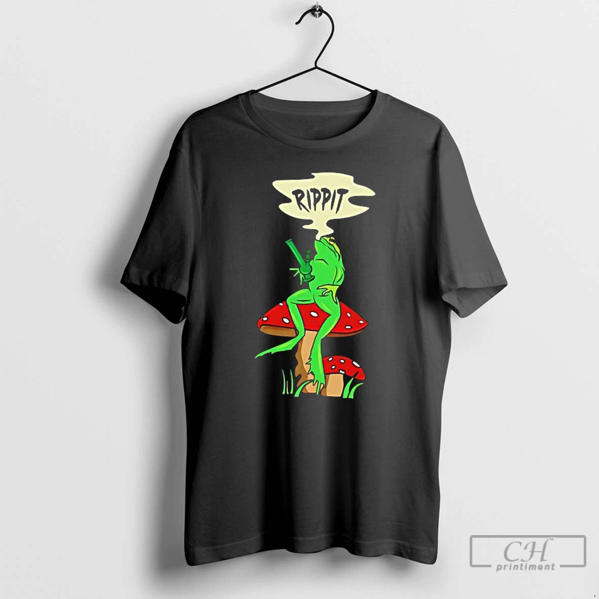 Premium Rippit Frogs Smoking Marijuana T-Shirts, Hoodie, Sweatshirt | AU18TeeNovaLab.com