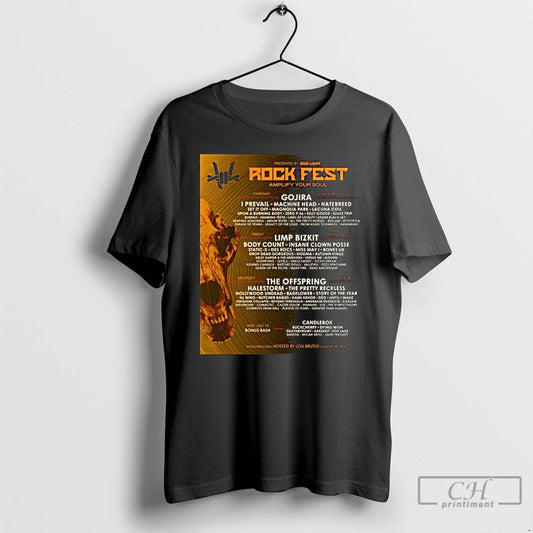 Premium Rock Fest Wisconsin Amplify Your Soul Full Lineup On July 15 16 17 18 T-Shirts, Hoodie, Sweatshirt