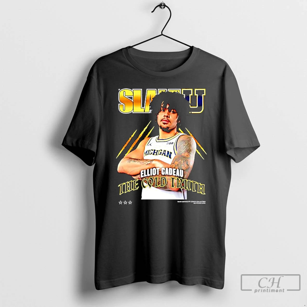 Premium Slam Elliot Cadeau The Cold Truth Michigan Jersey T-Shirts, Hoodie, Sweatshirt | AU18TeeNovaLab.com