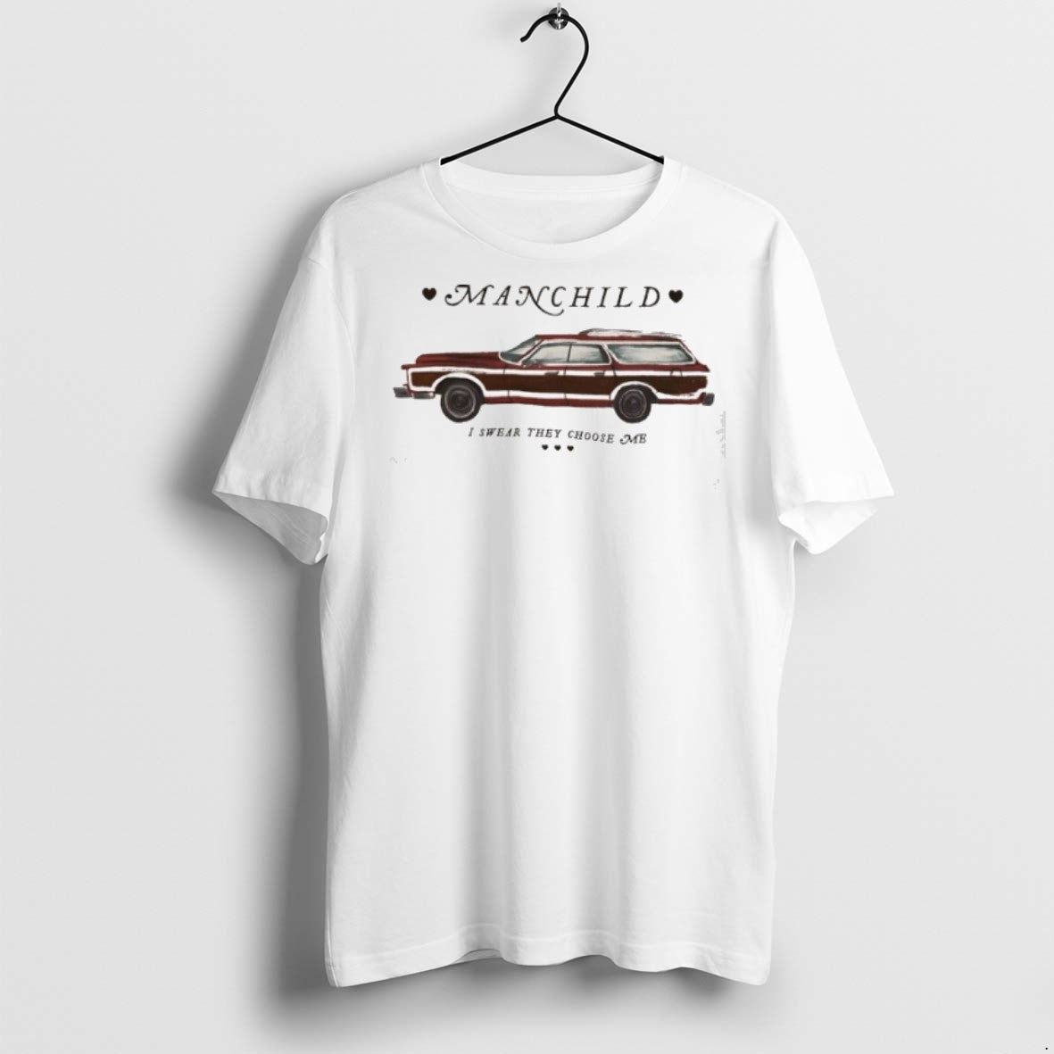 Premium Sabrina Manchild I Swear They Choose Me T Shirts