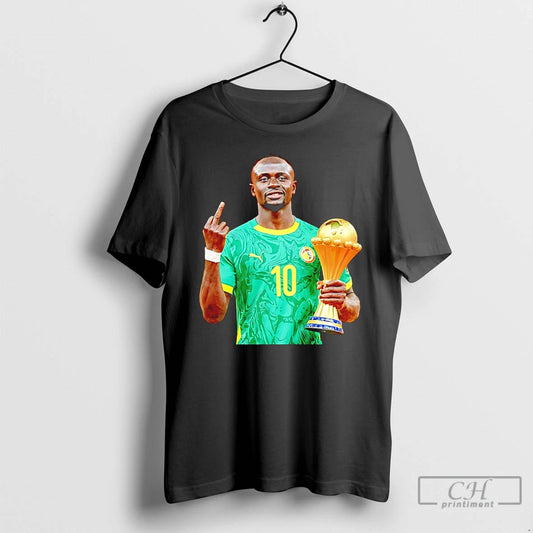 Premium Sadio Mane Senegal 2026 Champions Middle Finger Trophy T-Shirts, Hoodie, Sweatshirt | AU18TeeNovaLab.com