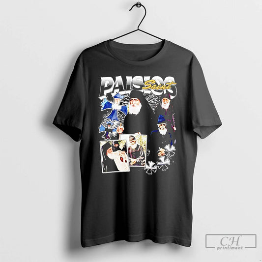 Premium Saint Paisios Picture Collage Vintage T-Shirts, Hoodie, Sweatshirt | AU18TeeNovaLab.com