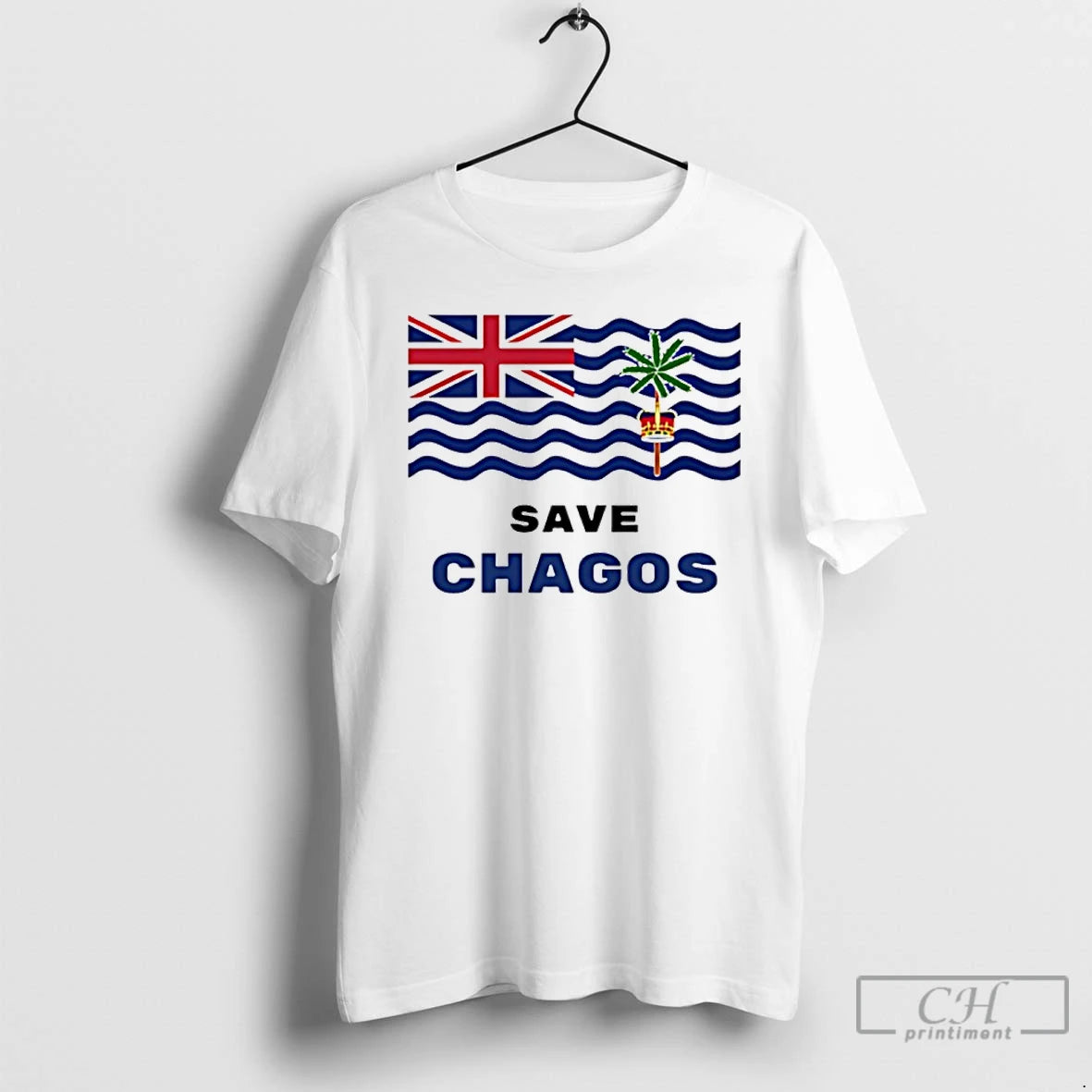 Premium Save Chagos Campaign British Indian Ocean Territory Flag T-Shirts, Hoodie, Sweatshirt | AU18TeeNovaLab.com