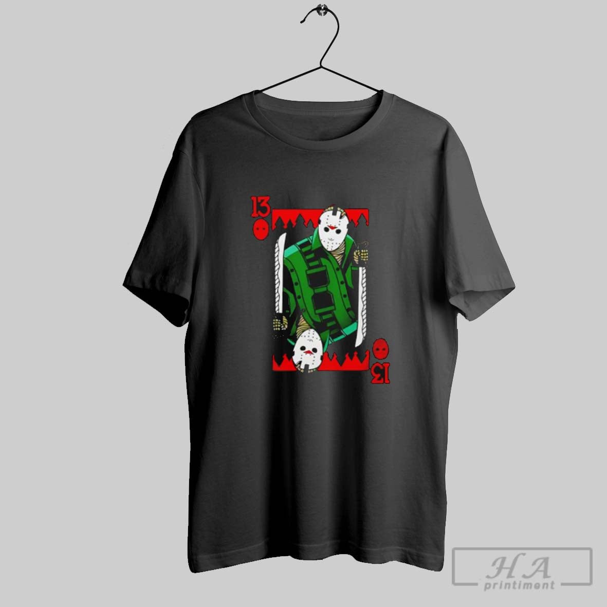 Premium Scary Jason 13 Voorhees Friday The 13th Horror Card