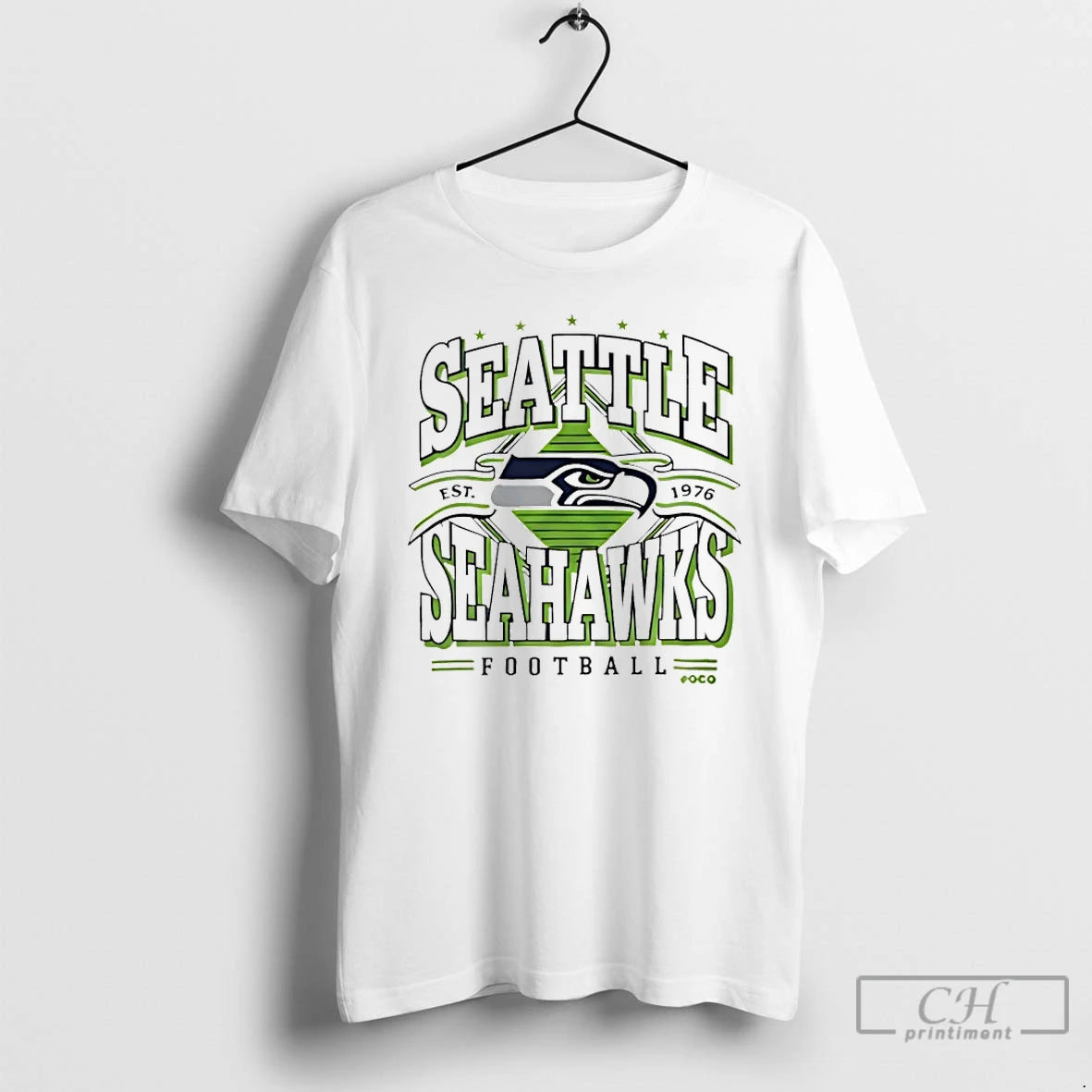 Premium Seahawks Seahawks Football Est 1976 Logo T-Shirts, Hoodie, Sweatshirt | AU18TeeNovaLab.com