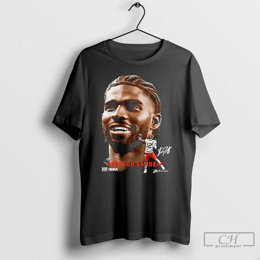 Premium Shedeur Sanders Cleveland Dual Signature T-Shirts, Hoodie, Sweatshirt | AU18TeeNovaLab.com