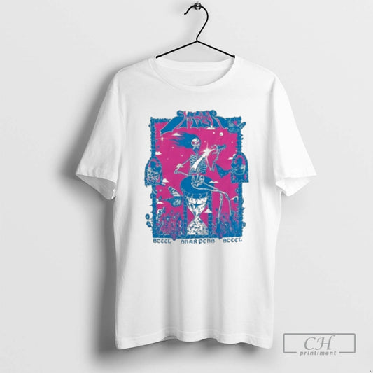 Premium Sheer Mag Steel Sharpens Steel Skeleton Shirt Sweater Hoodie, Sweatshirt | AU18TeeNovaLab.com