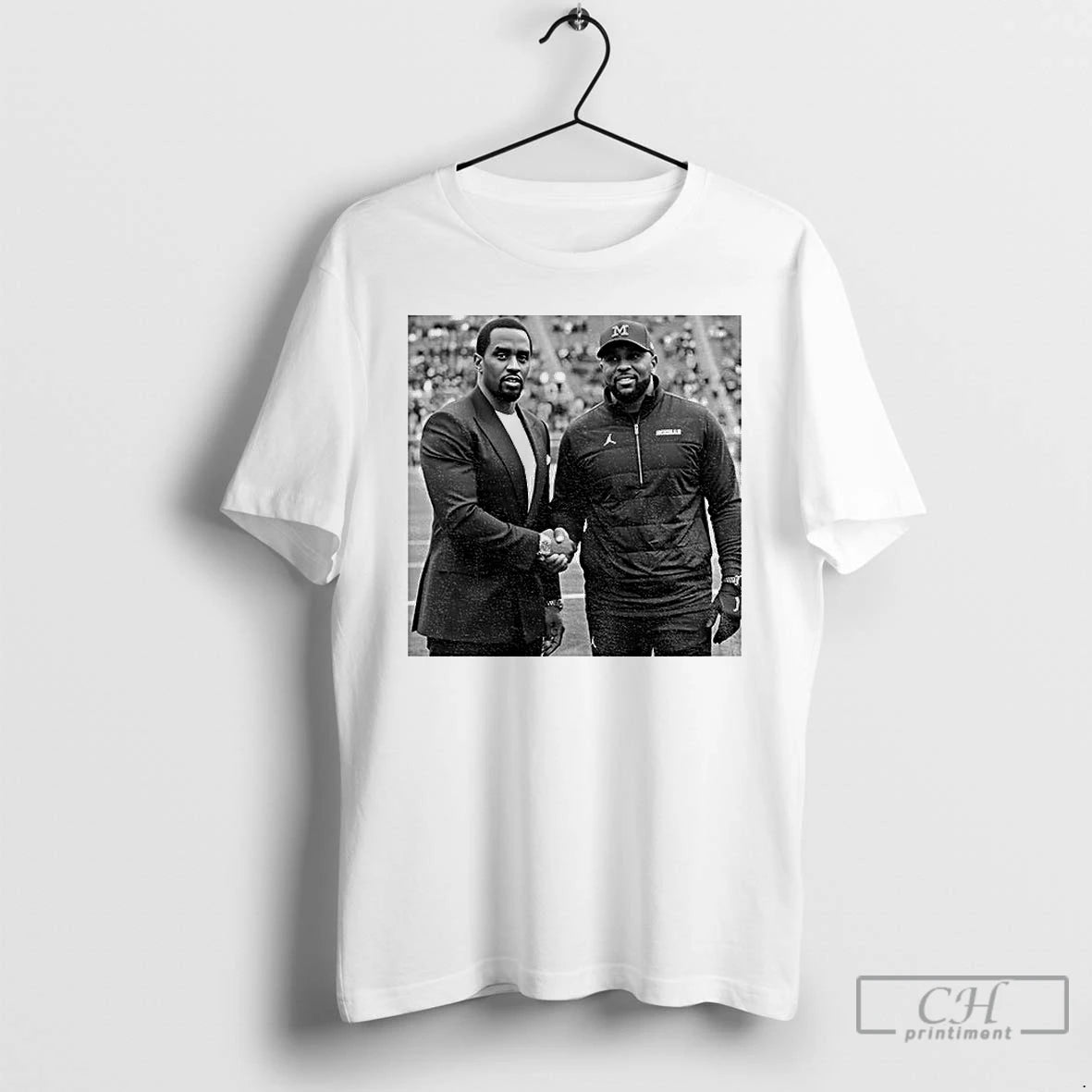 Premium Sherrone Moore Vs Diddy Wolverine Meme T-Shirts, Hoodie, Sweatshirt | AU18TeeNovaLab.com
