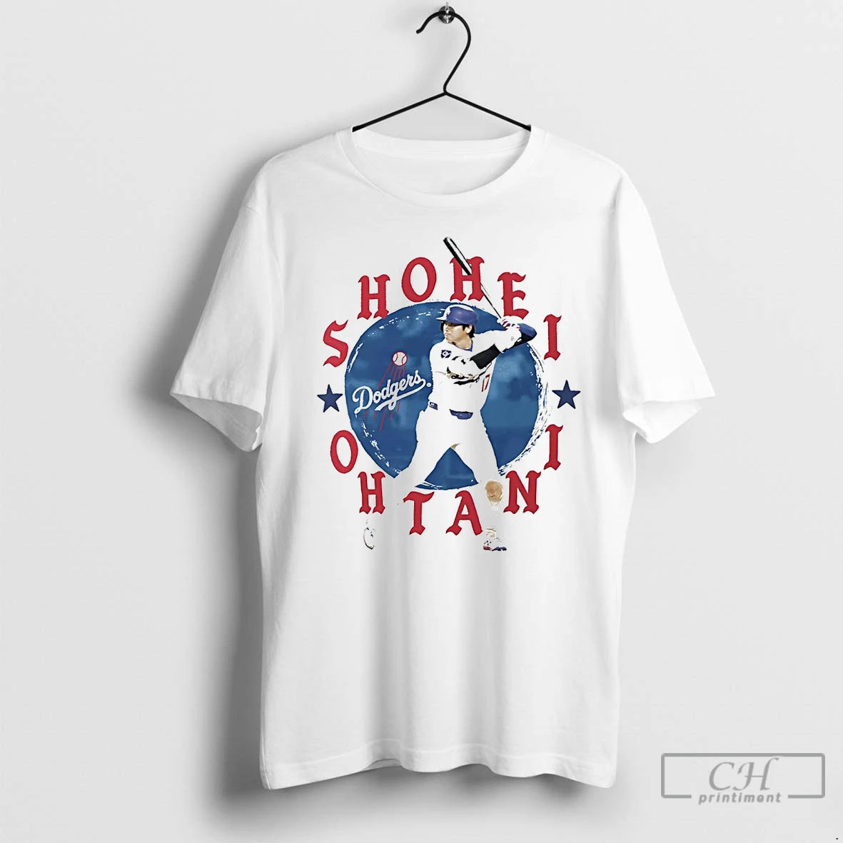 Premium Shohei Ohtani Batting Los Angeles Dodgers