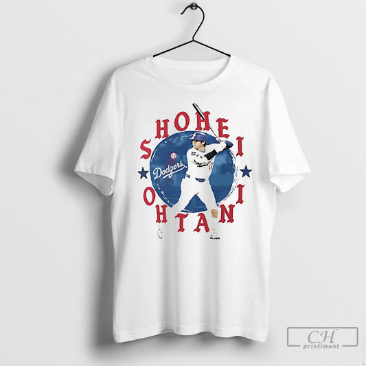 Premium Shohei Ohtani Batting Los Angeles Dodgers