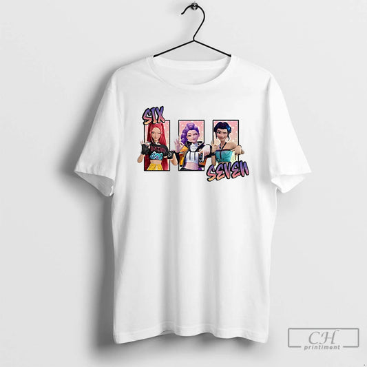 Premium Six Seven 6 7 Meme Kpop Girls Band Huntrix Girl T-Shirts, Hoodie, Sweatshirt | AU18TeeNovaLab.com