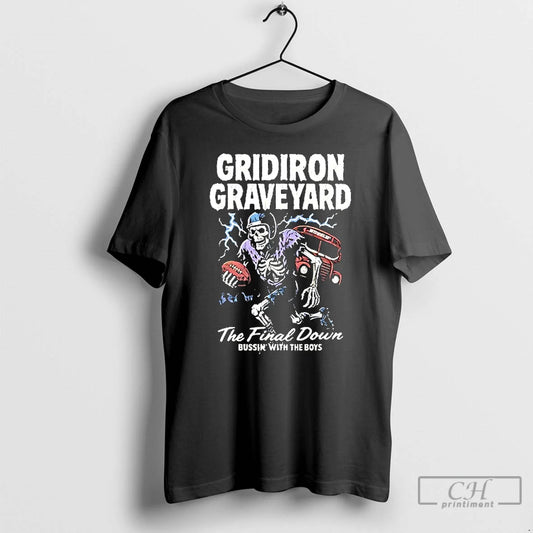 Premium Skeleton Gridiron Graveyard The Final Down Ceramic Ceramic And Classic Dad Cap T Shirts
