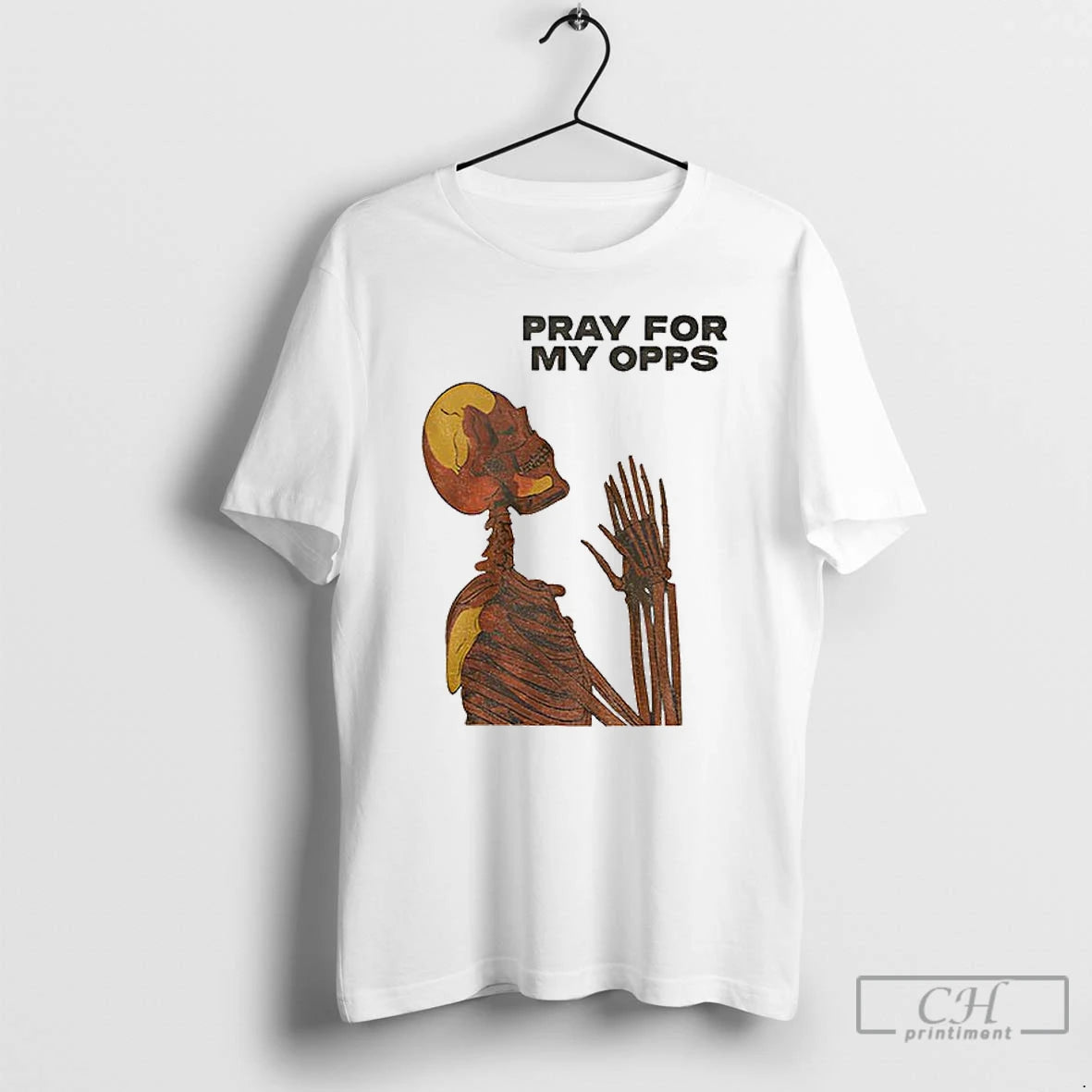 Premium Skull Pray For My Opps Matthew T-Shirts, Hoodie, Sweatshirt | AU18TeeNovaLab.com