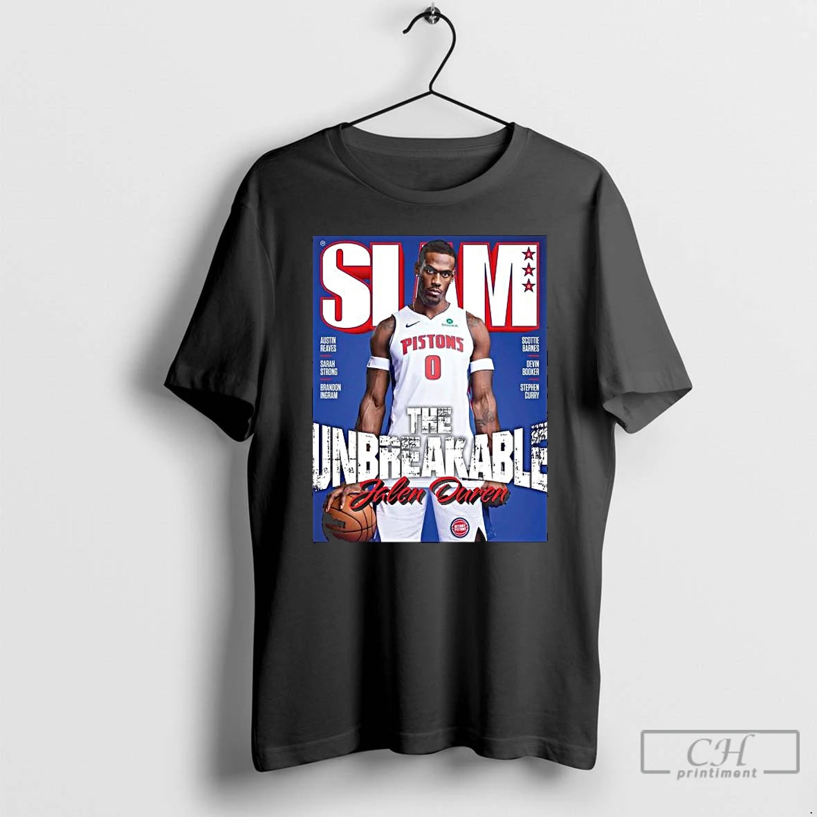 Premium Slam 260 Cover Jalen Duren Magazine The Unbreakable Nba T-Shirts, Hoodie, Sweatshirt | AU18TeeNovaLab.com