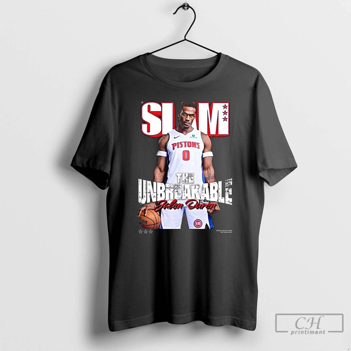 Premium Slam Cover Jalen Duren The Unbreakable T-Shirts, Hoodie, Sweatshirt | AU18TeeNovaLab.com