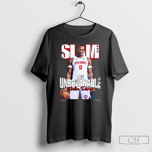 Premium Slam Cover Jalen Duren The Unbreakable T-Shirts, Hoodie, Sweatshirt | AU18TeeNovaLab.com